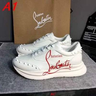 CHRISTIAN LOUBOUTIN クリスチャンルブタン スニーカー 首胸ロゴ ACAF