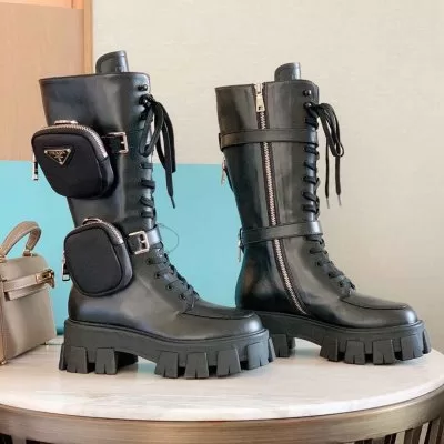 PRADA プラダ ブーツ 限定品 人気No.1 ADAC