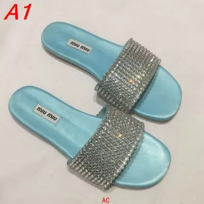 MIU MIU (ミュウミュウ) サンダル/ミュール 販売店舗限定モデル AV