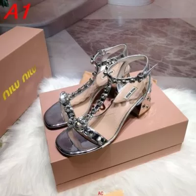 MIU MIU (ミュウミュウ) サンダル/ミュール 新作売切れ続出 ACBB