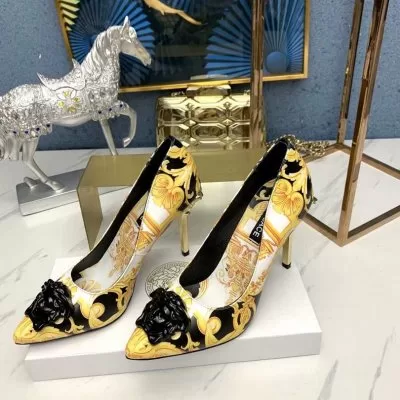 VERSACE ヴェルサーチ ローヒール/ヒール 最新商品即完売必至 AS