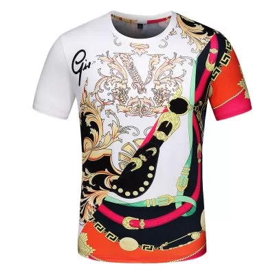 VERSACE ヴェルサーチェ 欧米韓流/雑誌シリーズ 2021SS 半袖Tシャツ M*L*XL*XXL*3XL