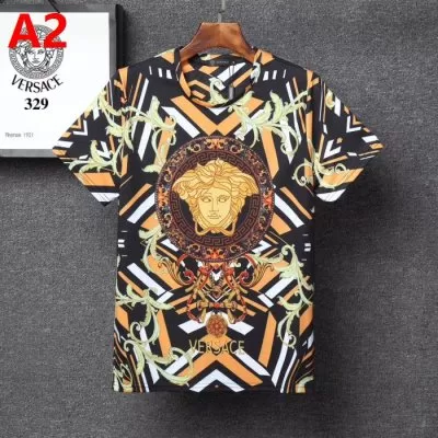 VERSACE ヴェルサーチェ 大特価?気質修身 2021SS 半袖Tシャツ M*L*XL*XXL*3XL