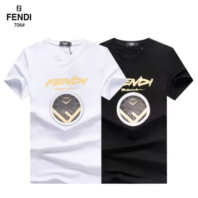 FENDI フェンデイ ◆モデル愛用◆ 2021SS 半袖Tシャツ M*L*XL*2XL*3XL