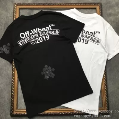 2色可選 男女兼用クロムハーツ CHROME HEARTS 半袖Tシャツ 《2020年》今、注目のストリート 海外セレブは大人気