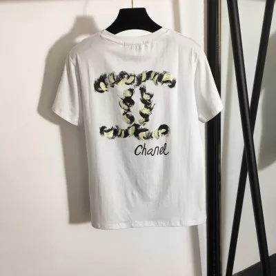 CHANEL シャネル 半袖Tシャツ 欧米韓流/雑誌シリーズ