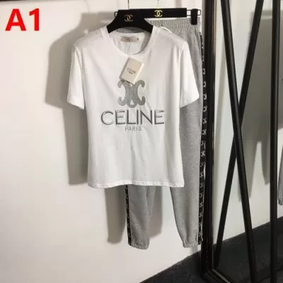 CELINE セリーヌ 半袖上下セット お買得