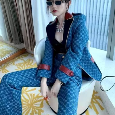 GUCCI グッチ テーラードジャケット/上下セット 高級感溢れる