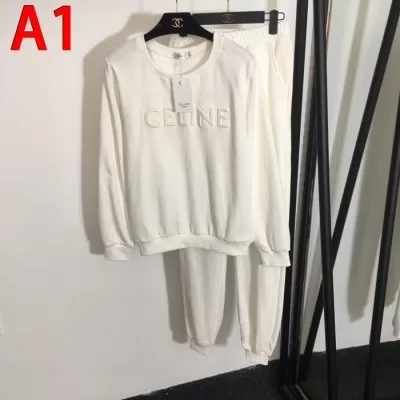 CELINE セリーヌ 上下セット コットン100％肌着
