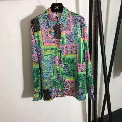 VERSACE ヴェルサーチ シャツ 着痩せゆったり
