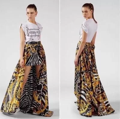 VERSACE ヴェルサーチェ ワンピース 抜群の雰囲気が作れる!