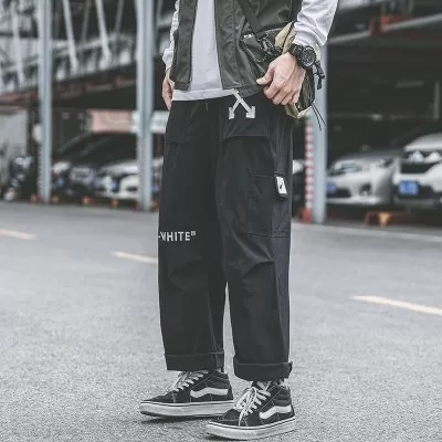 OFF-WHITE オフホワイト 歩きやすさ抜群 カーゴパンツ S*M*L*XL*XXL