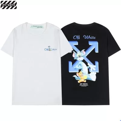 OFF-WHITE オフホワイト 大特価?気質修身 半袖Tシャツ S*M*L*XL*XXL