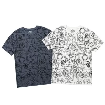 CHROME HEARTS クロムハーツ 一味違うケーブル編みが魅力満点 半袖Tシャツ M*L*XL*2XL