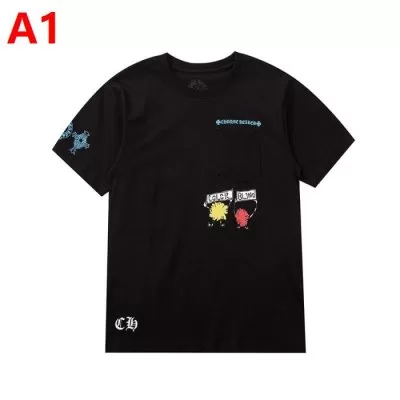 CHROME HEARTS クロムハーツ 欧米韓流/雑誌 半袖Tシャツ M*L*XL*2XL
