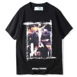 ラックスした雰囲気 半袖Tシャツ 2色可選 これは欲しい 2020最安値 OffWhite オフホワイト