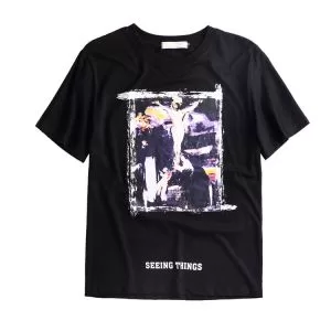 オシャレを満喫できる半袖Tシャツ OffWhite オフホワイト 2色可選2020人気の主流アイテム