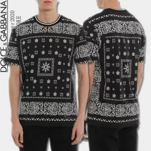 世界共通のアイテム 半袖Tシャツ 海外限定ライン ドルチェガッバーナ DolceGabbana 試してみよう