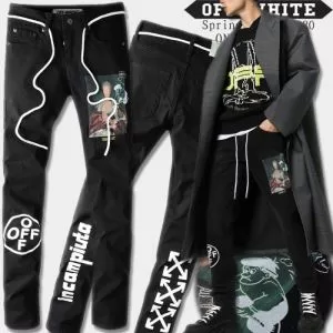 差をつけたい人にもおすすめ ジーンズ 本当に嬉しいアイテム OffWhite オフホワイト
