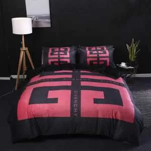 寒い季節トレンド上品 寝具4点セット 大胆なチェックの人気トレンド ジバンシー GIVENCHY