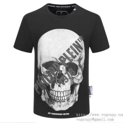 限定アイテム特集 半袖Tシャツ 2色可選 ファッションに取り入れよう フィリッププレイン PHILIPP PLEIN