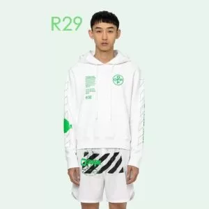 20SS☆送料込 2色可選 OffWhite オフホワイト 質の高い新品パーカー 非常にシンプルなデザインな