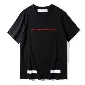 Tシャツ半袖2020春夏新作 OffWhite オフホワイト 抜群の雰囲気が作れる3色可選