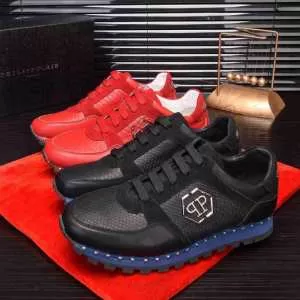 2色可選 おしゃれに秋を迎えるために フィリッププレイン PHILIPP PLEIN 着心地もなめらかで快適 ランニングシューズ 秋服コーデ2020年版
