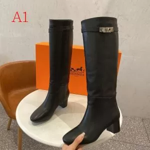 2色可選 レザーブーツ おススメの秋冬アイテムをCHECK エルメス 今季トレンドをうまく取り HERMES 2020トレンドファッション新品