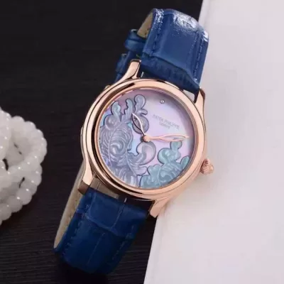 お洒落に魅せる 2020 パテックフィリップ Patek Philippe 2針クロノグラフ 女性用腕時計