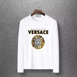毎日はちょっとイイ秋冬新品 2020秋冬トレンドアイテム ヴェルサーチ VERSACE 長袖Tシャツ 4色可選