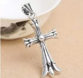 完売　2020 CHROME HEARTS クロムハーツ シルバー925 十字架 ペンダントトップ 男女兼用