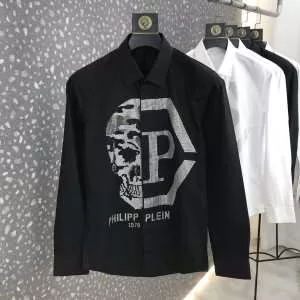 PHILIPP PLEIN フィリッププレイン シャツ コピー ブランド メンズ クラシック2020人気モデル秋冬コーデオシャレ長袖シャツ2色