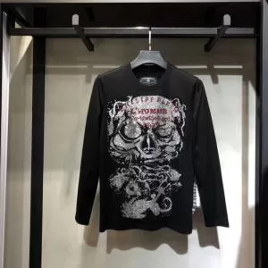 フィリッププレイン 長袖Tシャツ この冬注目するべき新鋭ブランド PHILIPP PLEIN 店舗で人気満点2020秋冬新作