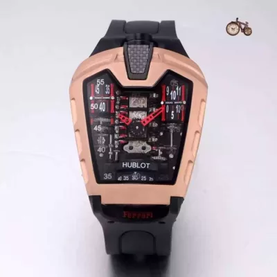 ポップ ウブロHUBLOT 男性用腕時計 进口西铁城机械ムーブメント 2色可選