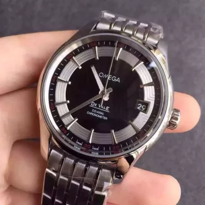 大人っぼい2020 OMEGA オメガ 透明でムーブメントを見られる 男性用腕時計 2色可選