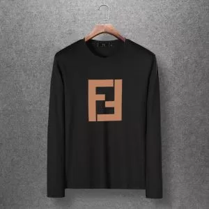 4色可選 長袖Tシャツ 絶対おさえるべきカラーと最新 2020秋冬流行ファション フェンディ FENDI