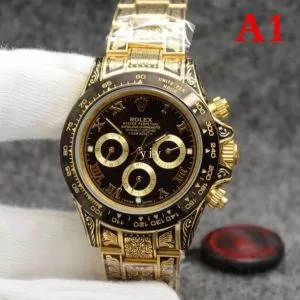 2020新作入荷格安ROLEXロレックス 時計 コピーメンズクロノグラフ日付表示ビズネス紳士腕時計おしゃれウォッチギフト全10色
