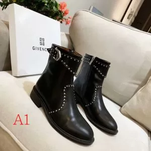 2色可選 【2020秋冬】今きてる最先端ブランド ジバンシー GIVENCHY秋トレンドの新定番 レザーブーツ 現在流行中のおすすめ人気