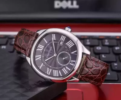 2020 一味違うケーブル編みが魅力満点 カルティエ CARTIER 上級自動巻き ムーブメント 男性用腕時計 7色可選