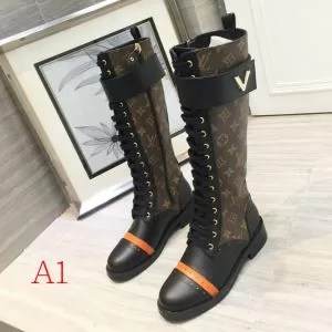 2色可選 LOUIS VUITTON ヒットする秋冬コレクション ルイ ヴィトン 2020トレンドアイテム激安 レザーブーツ おすすめする注目トレンド