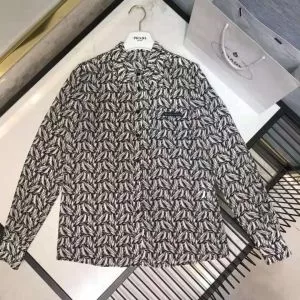 2020春夏のトレンド新商品 一押し注目ブランドファション PRADA プラダ 長袖 シャツ レディース