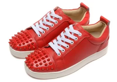 魅力ファッション2020 Christian Louboutinクリスチャンルブタン スパイクカップルの靴 スニーカー