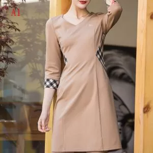 バーバリー BURBERRY ワンピース 3色可選 2020春夏トレンドアイテム 大人っぽく仕上げ 今年もトレンド