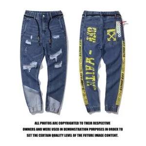 のトレンドアイテム OffWhite オフホワイト デニムパンツ Off White