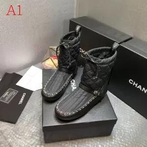 3色可選 202020秋冬トレンドファッション シャネル CHANEL 最新秋冬トレンドをチェック レザーブーツ 秋冬流行りファション